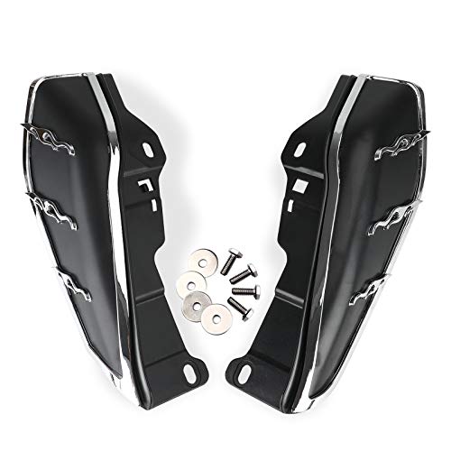 Triclicks Déflecteur d'air pour moto - Pare-chaleur - Pour Harley Electra Street Glide 2009-2016 Cover