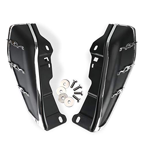 Triclicks Déflecteur d'air pour moto - Pare-chaleur - Pour Harley Electra Street Glide 2009-2016