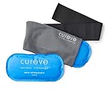 Hot and Cold Therapy Gel Pack Compress Two Pack Set with Wrap by Cureve - Reusable Ice Packs with Wrap to Treat Injuries, Aches and Pains on Hip, Knee, Side, Back, Shoulder, Feet and Headaches