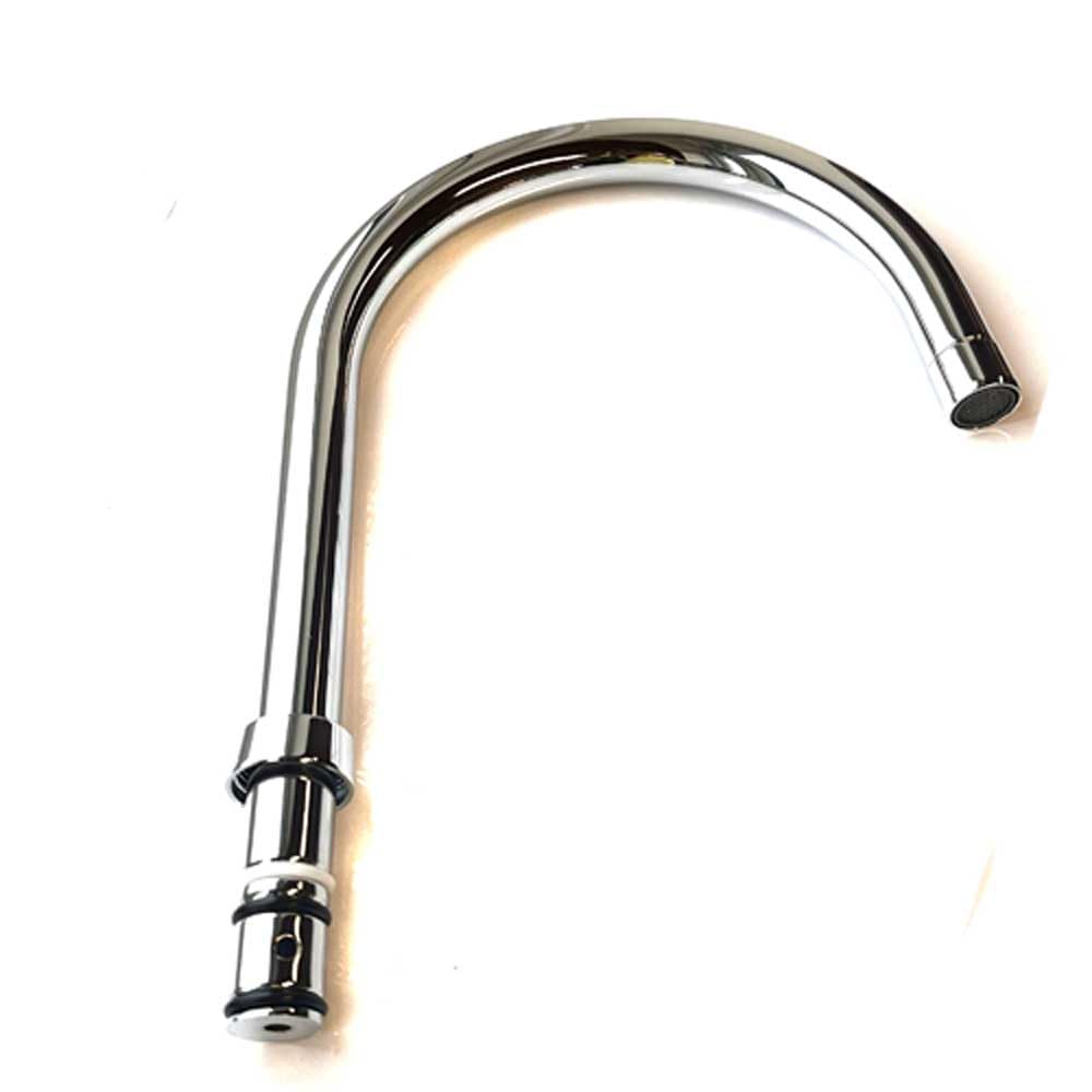 Tml Chrome Compatible Swan Neck Spout Fits 1306R Franke Howdens Lamona Abode Cda Roux John Lewis San Marco Carron Phoenix Rangemaster John Lewis Kitchen Taps With 1239R O'rings Smr