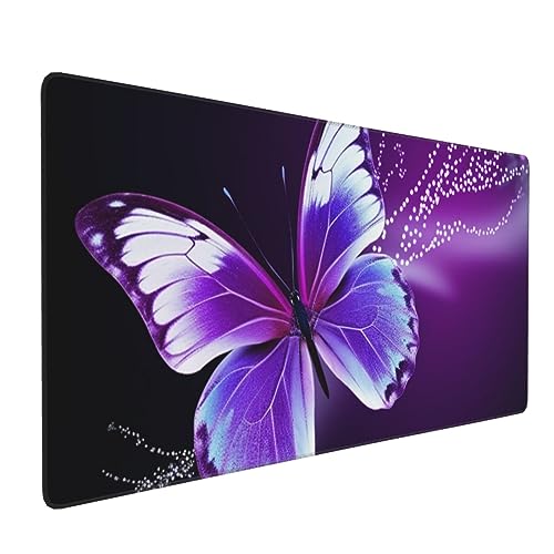 Grand tapis de souris de jeu pour sublimer votre bureau violet