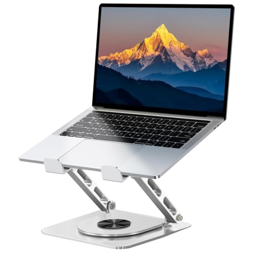 Dyazo Laptop Stand Foldable Height Angle Adjustable Laptop Riser ...