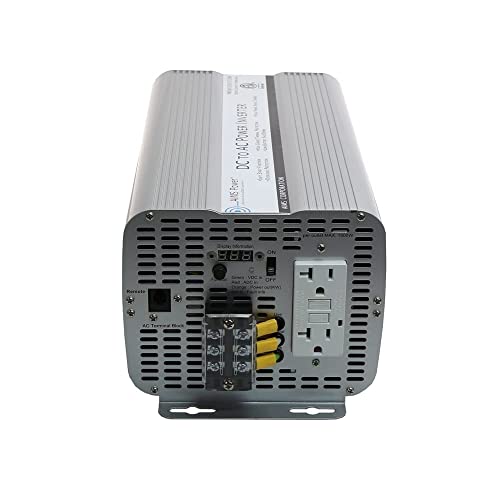 Image of AIMS Power 3000 Watt Modified Sine Power Inverter 12Volt DC to 120 Volt AC ETL Certified to UL 458 with GFCI Outlets and AC Terminal Block
