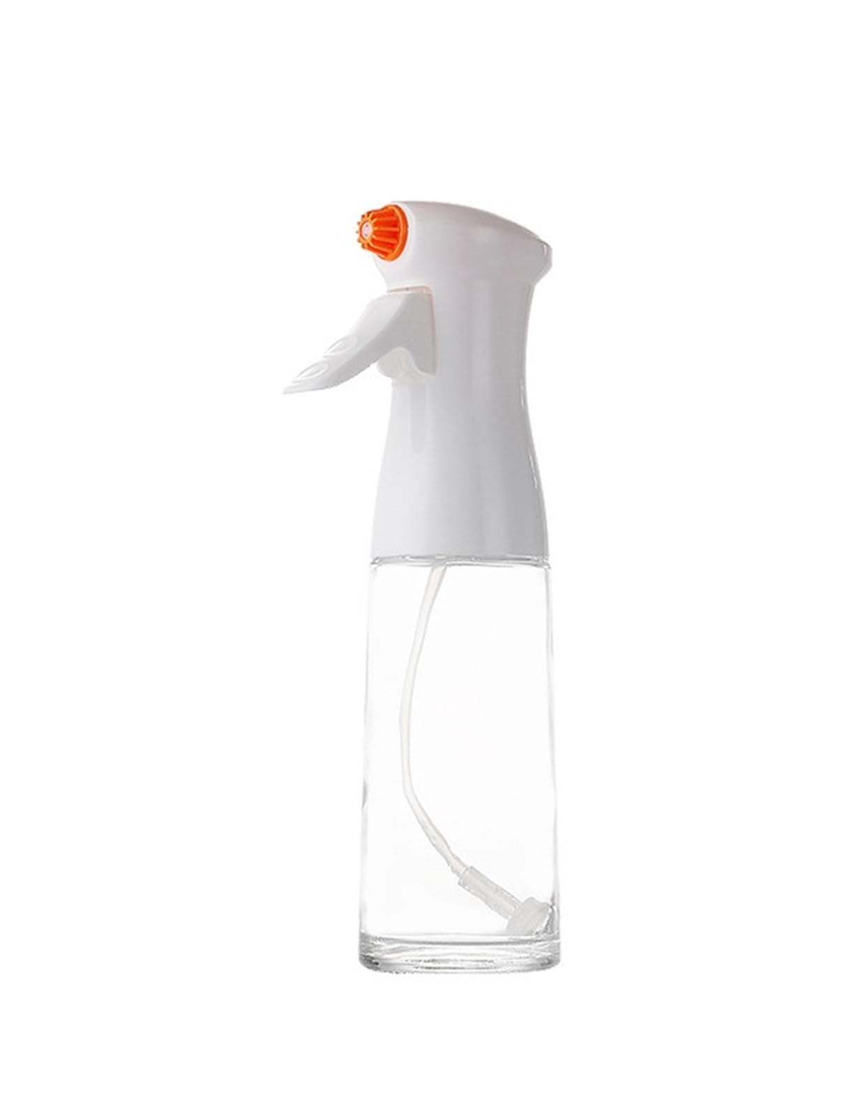 NGTFDCP Oil Dispenser, 1/2PC Oil Sprayer Bottle Cooking Baking Vinegar Mist Empty Spray Dispenser For BBQ Picnic Tool for Air Fryer, Salad(White 2PC)