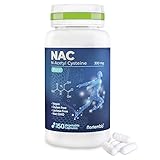  Nortembio N-Acetil Cisteína 300 mg por Dosis - 150 Cápsulas Vegetales - Alto Poder Antioxidante + Refuerzo Inmune. Sin Gluten, Sin Lactosa & Sin OGM. Complemento Nutricional Vegano, Libre de Aditivos.