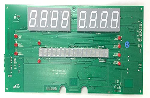 Image of Hydra Fitness Exchange Display Console Electronic Circuit Board Replacement Part for Commercial Equipment, OEM Fit Component for Secure Installation and Smooth Operation, Part #1000092359