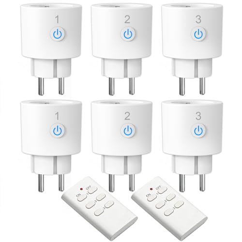 Prise Télécommandée sans Fil ANTELA 16A 3680W, 6+2