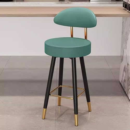 Tabouret de bar similicuir pivotant pour comptoir et pub