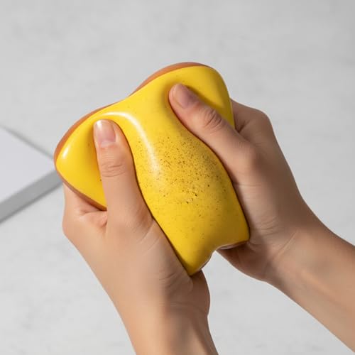 Bread Squish, 2pcs Soft Squeeze Toys with Unique Skin-Like Feel & Slow Rebound, Fidget Sensory Toys for Stress Relief and Fun Bread Squish Toy, Soft Squeeze Fidget, Skin Like Texture Stress Ba - Image 4