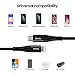 Benks USB C to Lightning Cable [MFi Certified] Nylon Braided Fast Charging Cable Fit for iPhone 11 Pro Max/X/XS/XR/Xs Max/8 Plus, iPad/Used with PD Wall Charger/PD Car Charger/PD Power Bank(4 Ft)