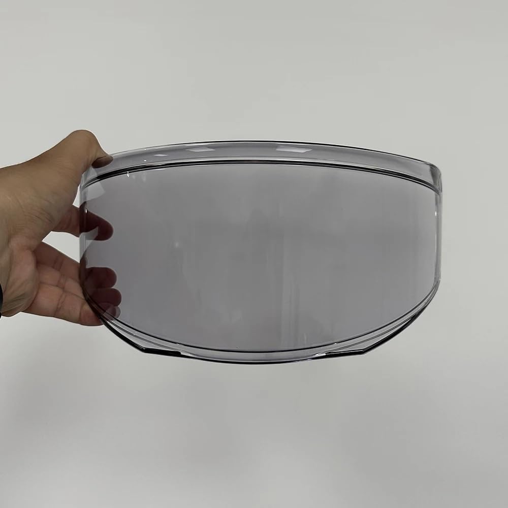 Generico Visiera fotocromatica for Ca-sco da moto, occhiali for Shark EVO-ONE 2 EVO ES EVO-GT, visiera for Ca-sco UV, lente fotocromatica automatica