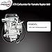 Carburetor Replacement Comportable with Yamaha Raptor 660 660R YFM660 YFM 660R ATV Quad Carb 2001 2002 2003 2004 2005 Replaces 5LP-14900-00-00 5LP-14900-20-00 5LP-14900-30-00