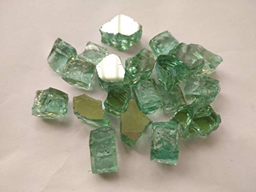 Weiva Feuerglas,grün reflekt. versiegelt(für innen und außen zugelassen) (2) Cover