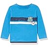 s.Oliver Baby-jongens T-shirt met lange mouwen, blauw, 68 cm