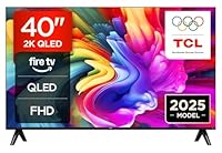 TCL 40SF560-UK 40 Full HD QLED Direct LED Smart TV with Fire TV, Alexa Voice Control, Vivid Colour & Enhanced Brightness