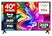 TCL 40SF560 - 40 Zoll, Full HD Smart QLED Direct LED TV mit Fire TV HDR, Metallic Design, rahmenlos