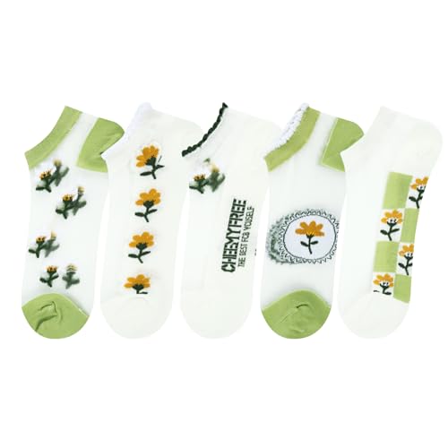 Image of Benefeet Sox Womens Sheer Socks Girls Lace Mesh Ankle Socks Transparent See Through Summer Sock Ultra Thin Nylon Short Sock