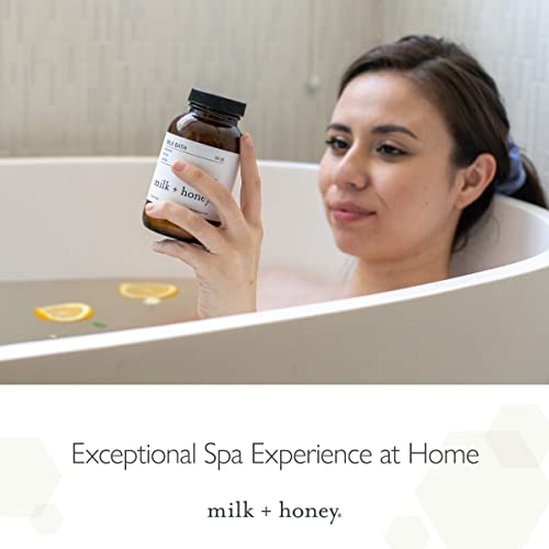 Milk + Honey Milk Bath No. 05, With Coconut Oil, Vanilla, And Lemon And Peel Oil, Moisturizing, Luxurious Milk Bath, 5.3 Ounces #TOP4