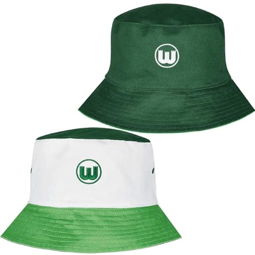 Chapeau de pêcheur VfL Wolfsburg écusson étain finitions premium