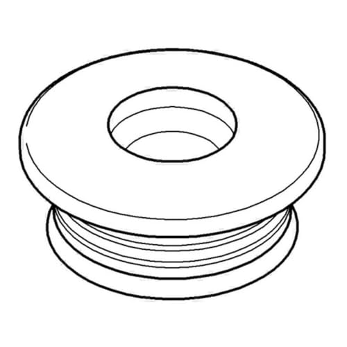 GROHE Adapter für Urinal (Original Ersatzteil, Langlebig, Robust, Herstellergarantie: 5 Jahre), Chrom, 43818000