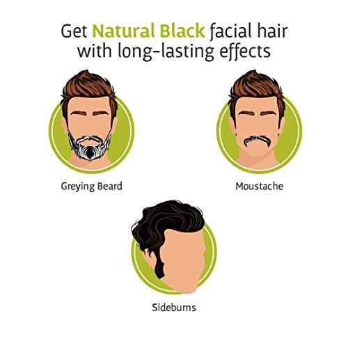 Bombay Shaving Company Beard Colour For Men Natural Black miniatura 6