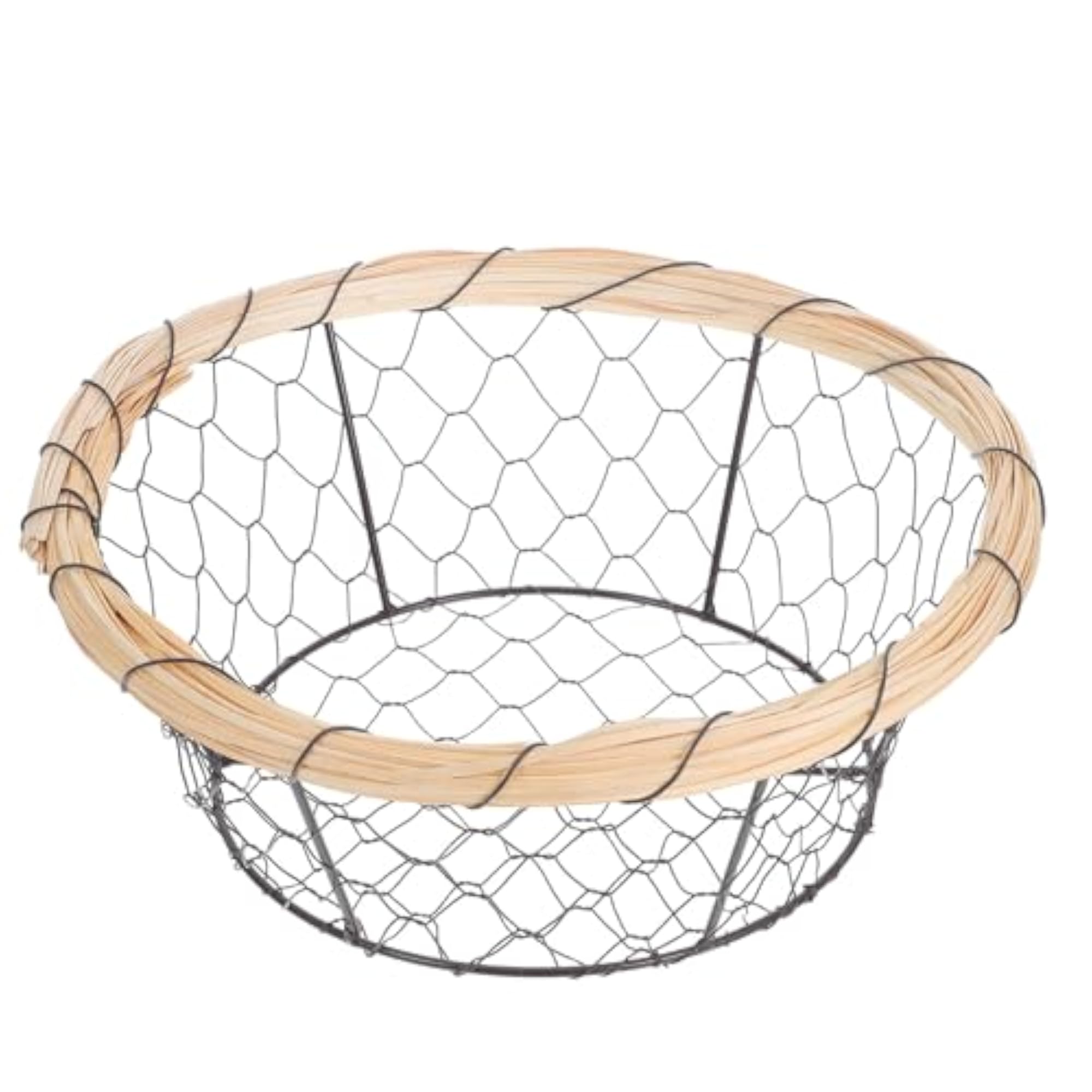 Wire Mesh Egg Basket and Bread Storage Bin