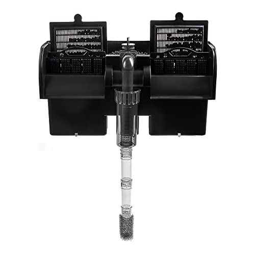 Image of Aquatop Forza Power Filter Surface Skimmer for Aquariums - Adjustable Flow Rate - 40-80 Gallon - Includes Mechanical, Bio-Chemical Filtration