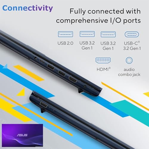 Image of ASUS Vivobook 17.3 inch Laptop with Office 365 for The Web | Full HD Display | Intel 6-Core Processor | 40GB RAM, 1TB SSD| Wireless Earbuds| HDMI & USB-C | Windows 11