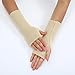 Convertible Flower Mittens, Ladies Knit Fingerless Gloves For Fashion And Warmth,White,One Size,Beige,One Size