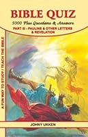 Bible Quiz 5000 plus Questions and Answers Part III 8171767184 Book Cover