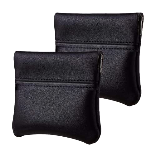 Catálogo para Comprar On-line Monederos para Hombre al mejor precio. 43 Clepsidra® Set de 2 monederos squeeze veganos. Monedero hombre/monederos mujer. Monedero unisex ideal para monedas y audifonos. Cartera mujer faux leather. Wallet, coin purse.