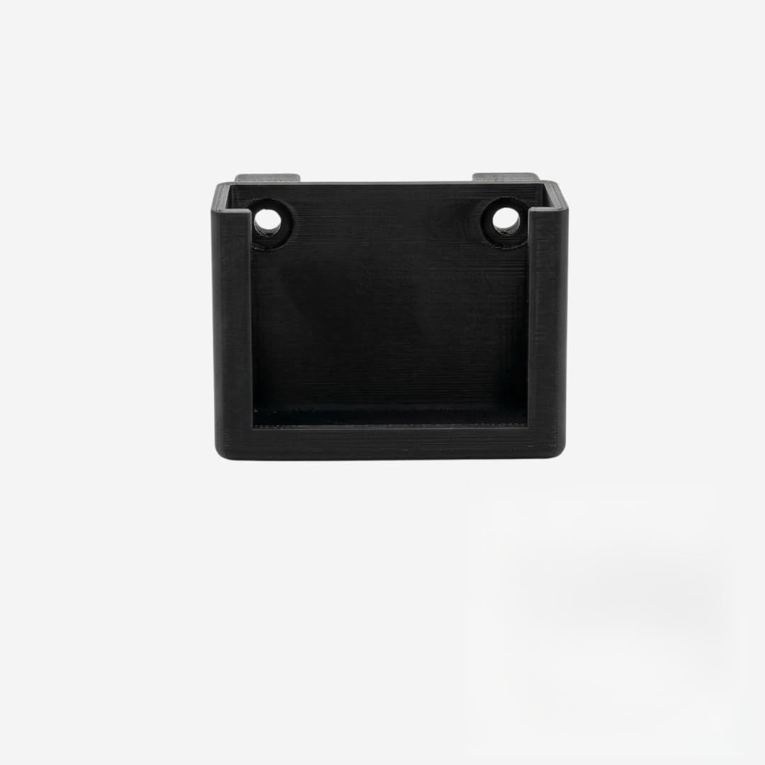 Splash N Color Black Splashncolor Wall Mount Holder For Icom Ic-E80d Handheld Radio – Secure Display Bracket | Quick-Access Charging Dock Station | Keeps Two-Way Ham Radio Organized And Ready To Grab