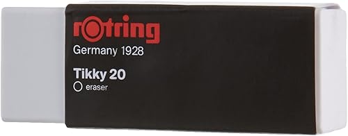 Rotring S0195831 Tikky 20, borrador de cloruro de polivinilo, 0.866 x 0.512 x 2.598 in