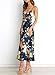 Dokotoo Womens Ladies Elegant Satin Dresses Summer Beach Floral Print Spaghetti Strap Split Sundress Sexy V Neck Tie Front Boho Cut Out Maxi Dress for Party Club