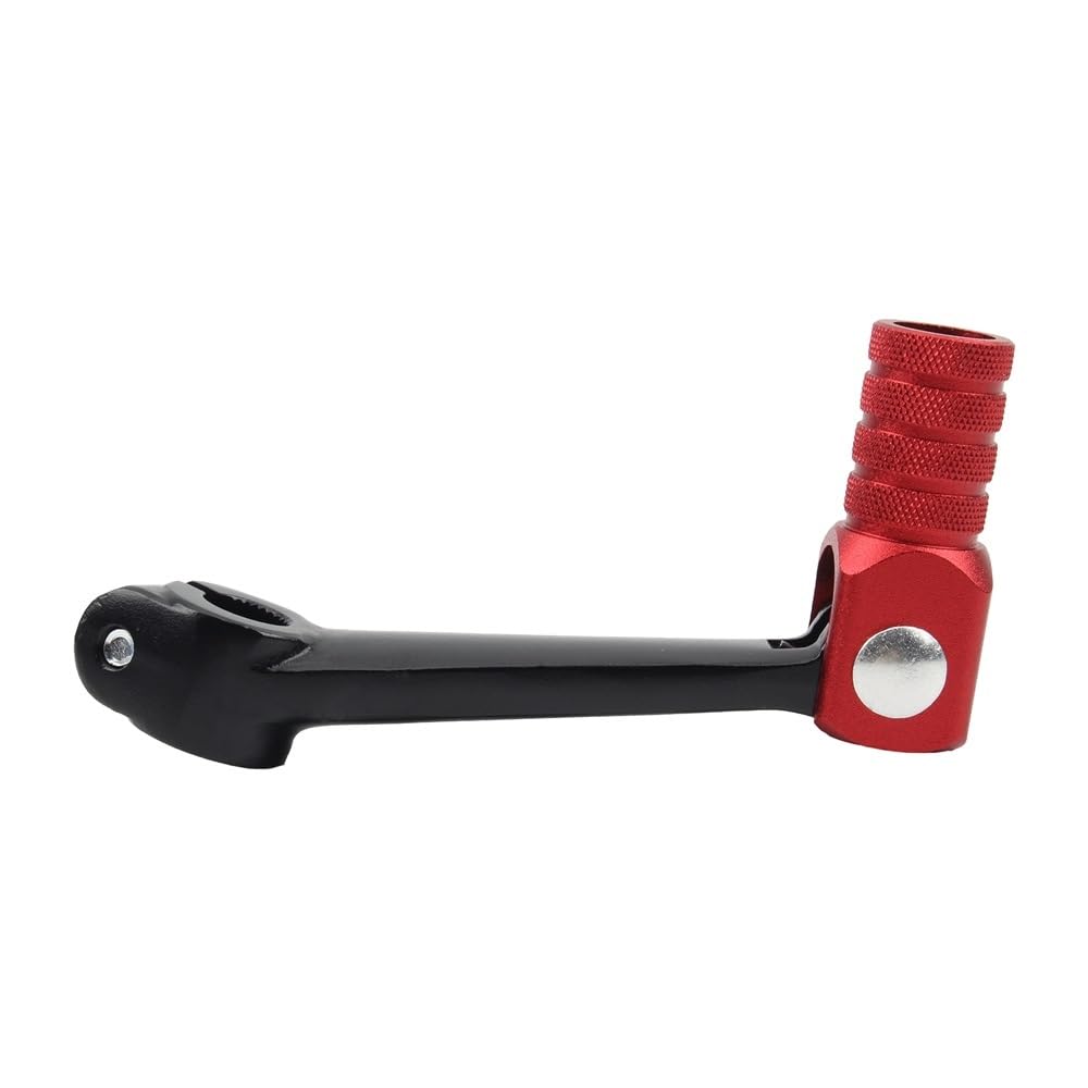 Yibhj3e Black And Red Gear Shift Lever Atv Utv Motorcycle Short Gear Shift Lever 10Mm Folding Aluminum For T2 T4 T4l Dirt Bike Modification Accessories
