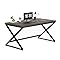 Amazon.com: IBF 60” Rustic Computer Desk, Modern Wood Metal Home Office ...
