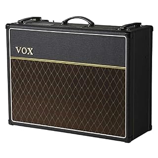 Vox AC15C2 Twin Amplificateur Guitare Vannes 15 W, Noir - Les Beatles, Paul McCartney, John Lennon, RIngo Starr, George Harrison