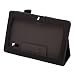 iRulu Folio Artificial Leather Case Cover for 7 Inch 16:9 Android Tablet PC, Black