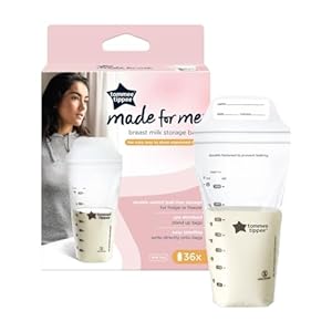 Tommee Tippee Closer to Nature Muttermilchbeutel, 36 Stück
