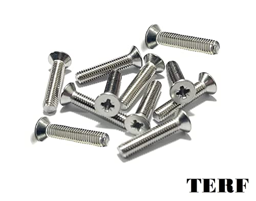 TERF® Viti a testa svasata Pozidriv M4 x 12 mm M4