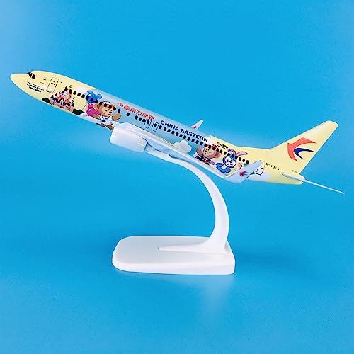 Modelo Boeing B737-800 a escala 1:200 réplica de avión de China Eastern de 20cm 7