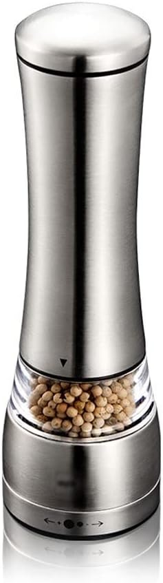 Pepper Grinder Salt Stainless Steel with Ceramic Mill Easy to Adjust Coarseness