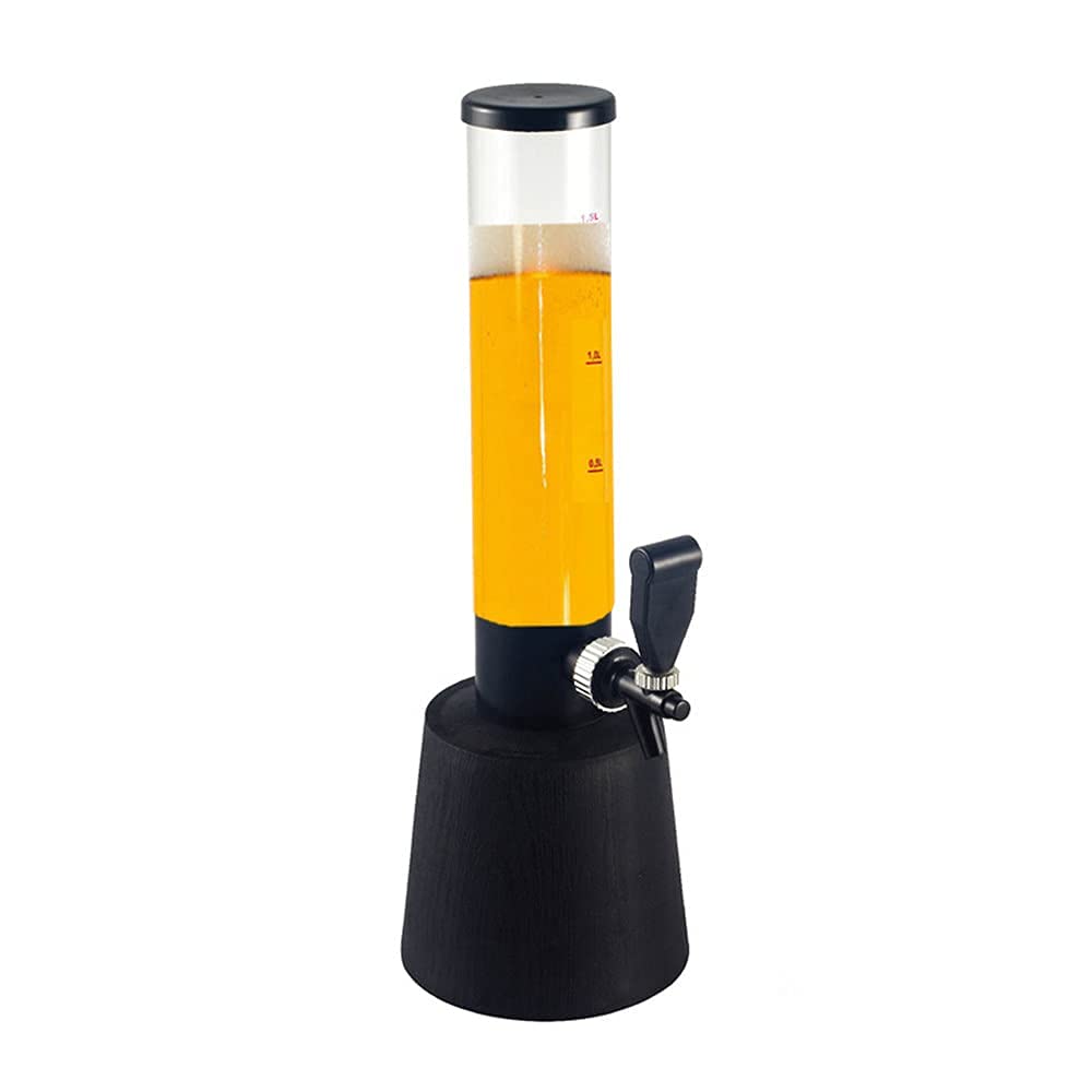 MU Birra Torre, Beer Birra Distributatori 1.5L Vino Birra Spiriti Di Birra Stoccaio per Pompa Di Bricchia Pompacchio Bricchetto Bircia Party Cena