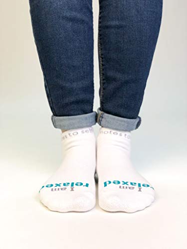 Image of notes to self Socks - Daily Affirmations, Inspirational Socks for girls & boys