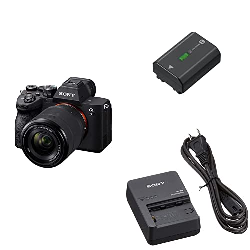 SONY(ソニー) 【α7M4K と 予備バッテリー セット】 長時間撮影したい方に。ILCE-7M4Kズームレンズキット + NP-FZ100 + BC-QZ1