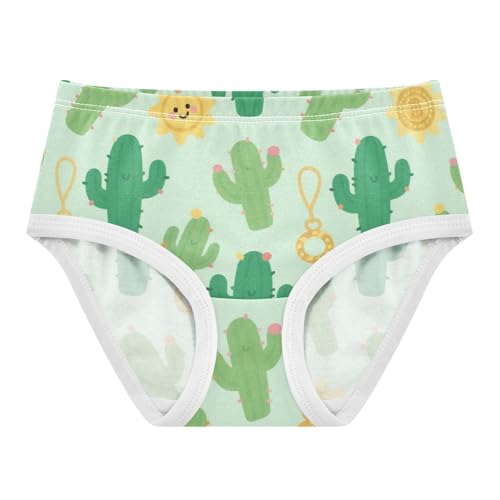 Girls' Underwear Cactus Sun Green Toddle Brief Panties 2-8 Years 20300576