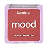 Blush Compacto Mood MB40 HBF5824 - Ruby Rose