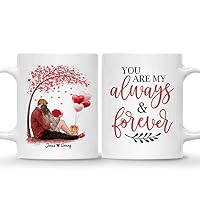 Tazza Personalizzata Con Foto “Life Is Better Together” – 330 Ml In Ceramica Per Coppia, Fidanzati, Marito E Moglie, San Valentino - 2