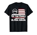 Ultra MAGA - We The People Proud Republican USA Bandiera Maglietta