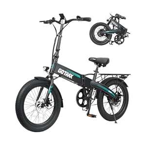 Gotrax 20″ Folding Electric Bike with 40Miles